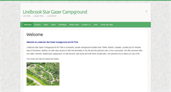 Desktop Screenshot of lindbrookstargazer.ca