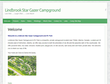 Tablet Screenshot of lindbrookstargazer.ca